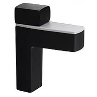 Полкотримач меблевий 234-012, матовий чорний, з фіксатором