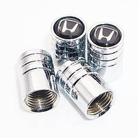 Ковпачки на ніпель для Honda Alitek Long Silver Хонда (4 шт.)