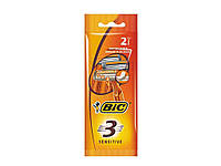 Однор. станок BIC 3 для гоління Чутлива шкіра (2шт.в уп.) ТМ BIC