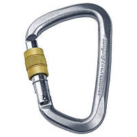 Карабин  Singing Rock D Steel Lock screw gate 50kN