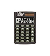 Калькулятор Brilliant карманный BS-100СХ 8р., 1-пит