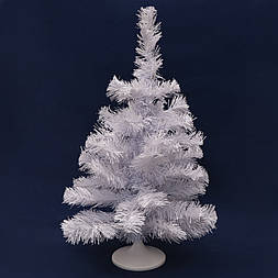 Ялинка штучна новорічна 45 см, білий, ПВХ (1МАГ-45/3)