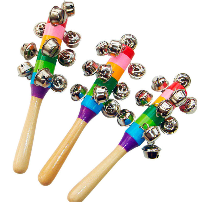 Розвиваюча музична іграшка брязкальце Бубенці (1 шт) від Obetty, фото 1