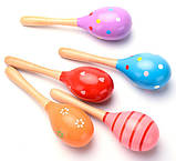 Розвиваюча музична іграшка Маракас міні 11 см (1 шт) від Obetty, фото 4