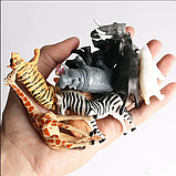 Розвиваючий набір фігурки Дикі тварини (16 фігурок) від Obetty, фото 8