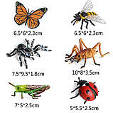 Розвиваючий набір фігурки Комахи (6 шт) від Obetty, фото 8