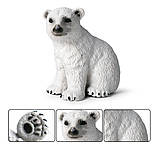 Розвиваючий набір фігурок Сім'я білих ведмедів (3 шт) від Obetty, фото 5