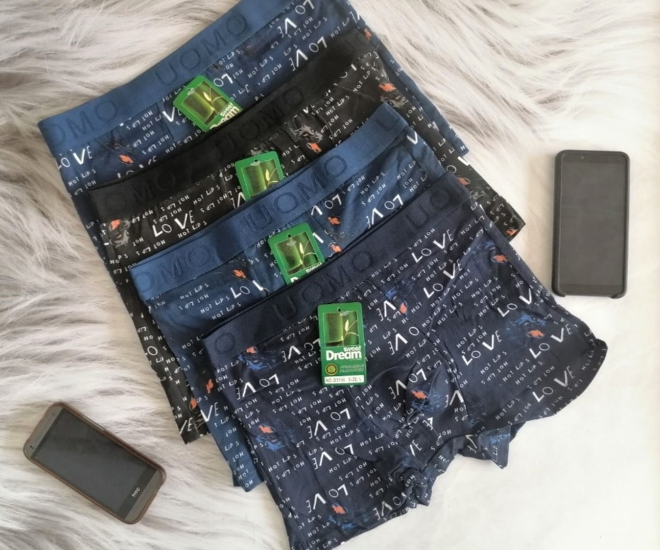 Чоловічі труси боксери бавовна з 44 по 52р - фото 1 - id-p1646922173