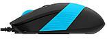 Миша A4Tech FM10 Black/Blue, фото 5