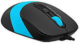 Миша A4Tech FM10 Black/Blue, фото 9
