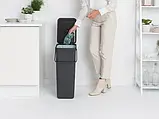 Відро для сміття Brabantia Sort&Go, 40 л, темно-сірий (251047), фото 7