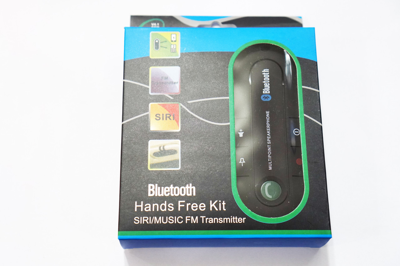 Беспроводное устройство громкой связи Bluetooth Handsfree Kit Speaker в авто - фото 10 - id-p1646932629