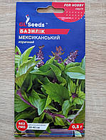 Базилік Мексиканський коричний 0.5 г, GL Seeds