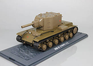 Танки №5 - Танк КВ-2 | Масштаб 1:43 | DeAgostini
