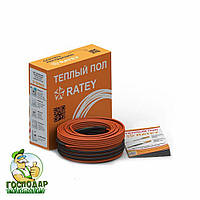 Нагревательный шнур (кабель) Ratey RD2 для электрического теплого пола на 2 м²
