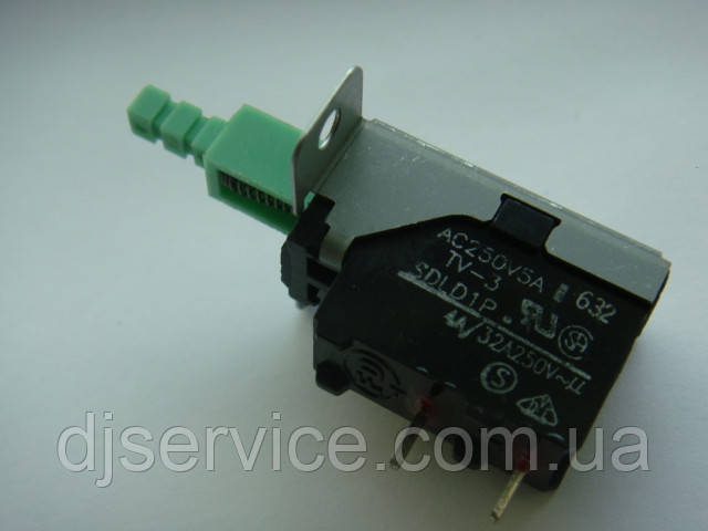 Кнопка FE TV-3 250V 5A SDLD1P power switch, фото 1