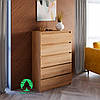 Комод на 5 шухляд без ручок з ДСП, фото 2