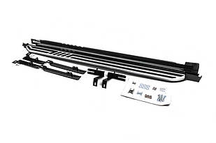 Боковые площадки Оригинал V1 (2 шт, алюминий) Peugeot 5008 2017 гг.