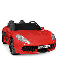 Электромобиль для подростков двухместный Porsche (мотор 180W, MP3, USB) Bambi M 4055AL-3 Красный