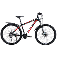 TitanBike Велосипед Titan Germes 27.5"17" Чорний-Червоний