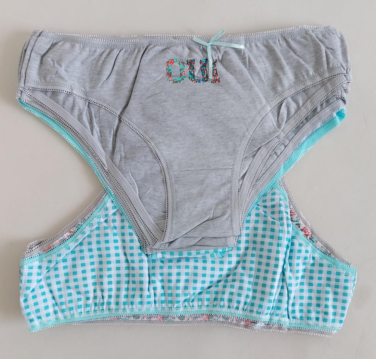 Жіночі молодіжні труси в кольорах (10 шт), фото 1