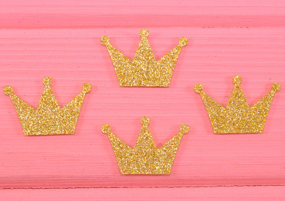 Корона з фетру з глітером - №1, фото 1