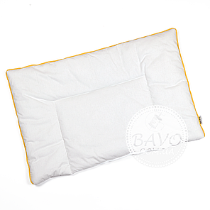 Подушка для новонароджених у ліжечко 40х60 см, дитяча плоска подушечка для немовлят та грудничків, фото 2