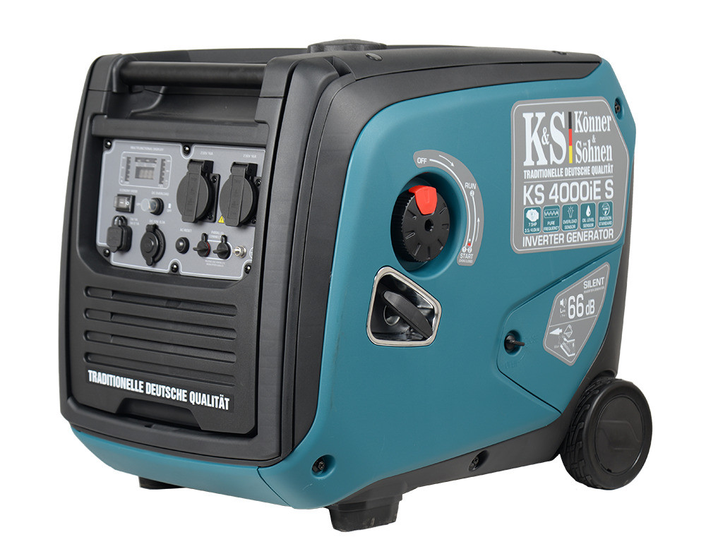 Інверторний бензиновий генератор Konner&Sohnen KS 4000iE S (4 кВт)
