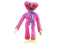 Мягкая игрушка Хаги Ваги Huggy Wuggy 40 см Розовый Хіт продажу!