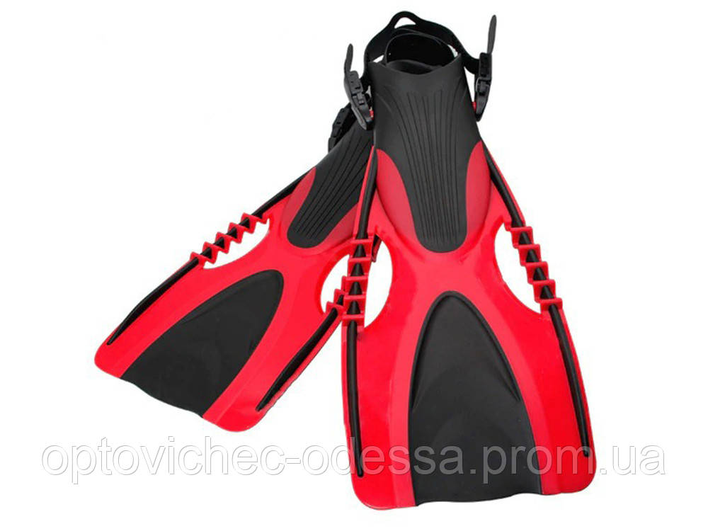 Ласти Aqualung для дайвінгу з відкритою п'ятою L/XL Червоний Хіт продажу!, фото 1