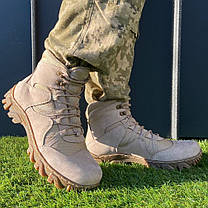 Тактичні берці натуральна шкіра прошита підошва, фото 2