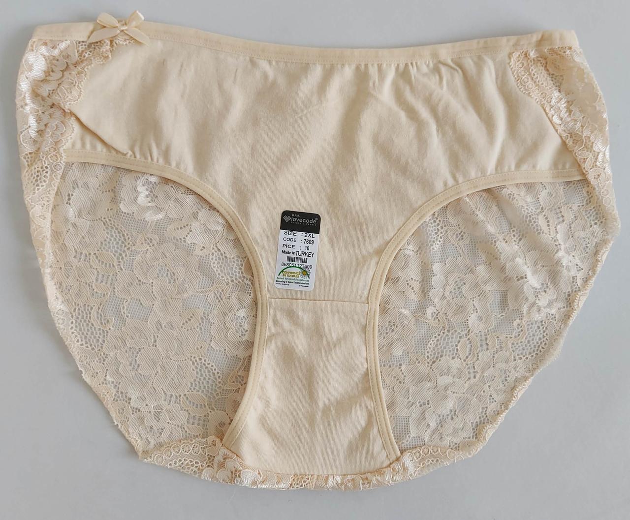 Жіночі мережевні труси «Lovecode» середньої посадки (від 5 шт), фото 1