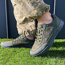 Чоловічі кросівки літні зелені, фото 5