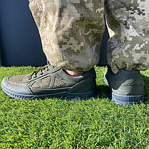 Чоловічі кросівки літні зелені, фото 4