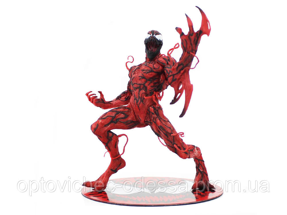 Фігурка статуетка Marvel Карнаж 14 см 14 см Червоний Хіт продажу!