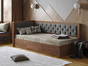 Дитяче дерев'яне ліжко "Немо Люкс М2" від Arbor (різні кольори)