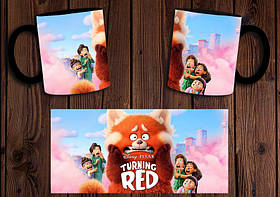 Чашка "Я червонію" / Кружка Turning Red No1 Чорний