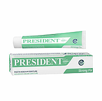 Крем клейкий для фіксації зубних протезів PRESIDENT CLINICAL DENTURE, 40г