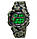SKMEI 1718 годинники чоловічі зелений камуфляж, фото 2
