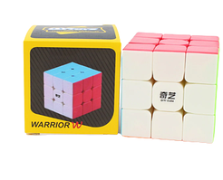 Warrior W QiYi MoFangGe 3x3 stickerless | Кубик Рубіка 3х3 Варіор кольоровий