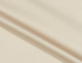 Сатин (бавовняна тканина) світло-бежевий однотон (ширина 2.55 м)