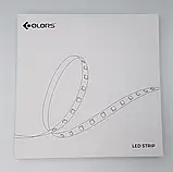 Світлодіодна стрічка COLORS, 48V, 144 led/m, 5.4W, 558Lm, IP33, 3000K (DS8144-48V-12mm-WW), фото 4