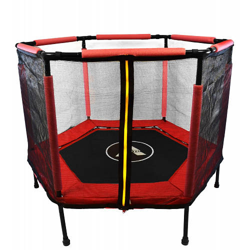 Батут-Манеж Atleto 140 см шестиугольный для маленьких детей малышей ...