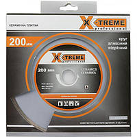 Диск алмазный отрезной X-Treme 1A1R 200x2,5x25,4 керамика XT-110124