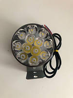 Балка LED (противотуманка) светодиодная (12 светодиодов) 12-24V 6000 K (производство LED,Китай)