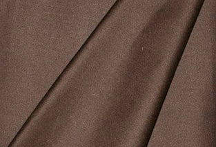 Сатин (бавовняна тканина) однотон шоколад (ширина 2.55 м)