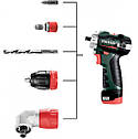 Акумуляторний безщітковий шуруповерт Metabo PowerMaxx BS BL Q : 38 Нм, кейс шуруповерт для дому (601749500), фото 3