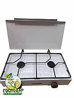 Плита настільна двукамфорная під скраплений (балонний) газ з Німеччини.