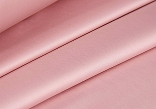 Сатин (бавовняна тканина) однотон пудра (ширина 2.55 м)