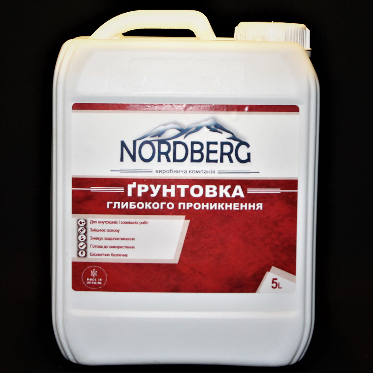 Ґрунтовка NORDBERG «ГЛИБОКОГО ПРОНИКНЕННЯ» 10 кг